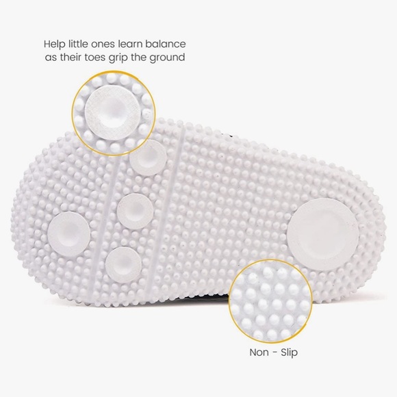 Baby Shoes Boy Girl Infant Sneakers Non-Slip First Walkers 6-12Months - Picture 4 of 8